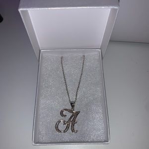 Letter “A” Necklace